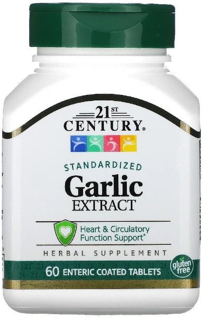 21세기센트리 마늘 갈릭 추출물 Garlic 타블렛 60정 - 쿠팡