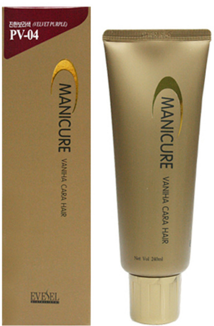 이브셀 베니하 카라 헤어 매니큐어 240ml, KW-07(카키색), 1개