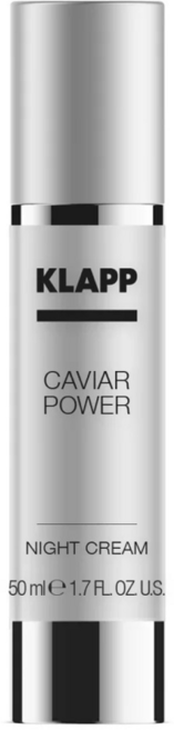 KLAPP 클랍 캐비어 파워 나이트 크림 50ml 콜라겐 밤새 휴식 건성피부 OK 독일 모델 승무원 추천, 1개