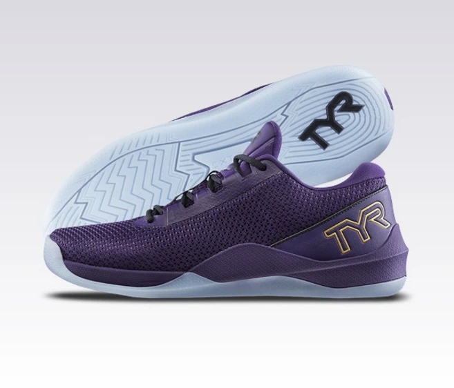 크로스핏화 CXT-2 트레이너 퍼플골드 운동화스웨커 - 쿠팡