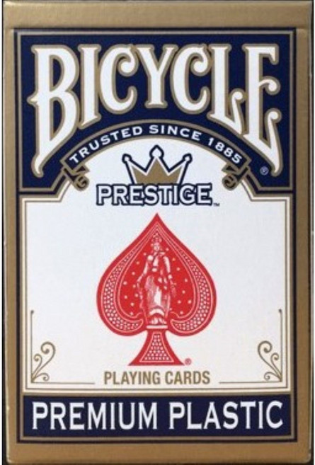 프레스티지 정품 홀덤 카드, 블루, 1개