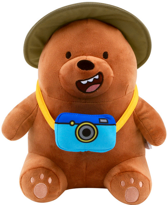 위베어베어스 시팅 등산-그리즐리 캐릭터 봉제 인형