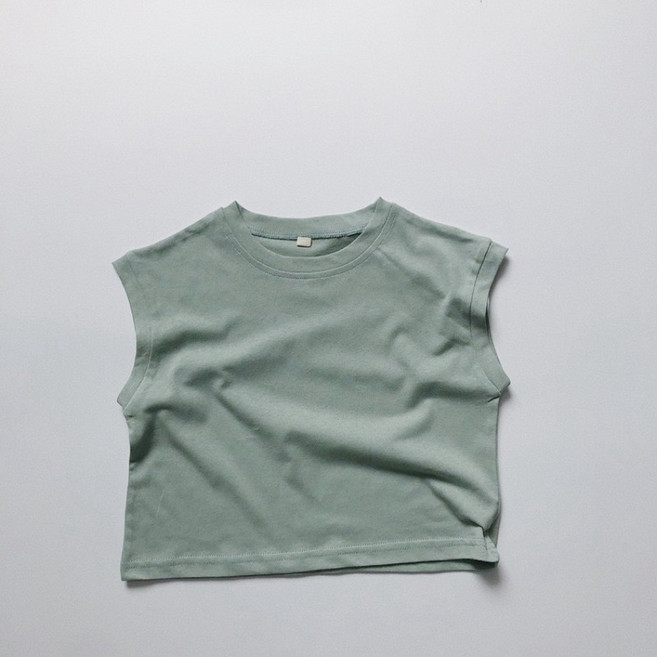 好好穿兒童寬寬無袖馬卡龍色小背心 80-130