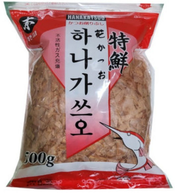 가쓰오부시 마루사야 하나가쓰오 가츠오부시 가쯔오부시 가다랑어포 토핑용 육수용, 4개, 500g