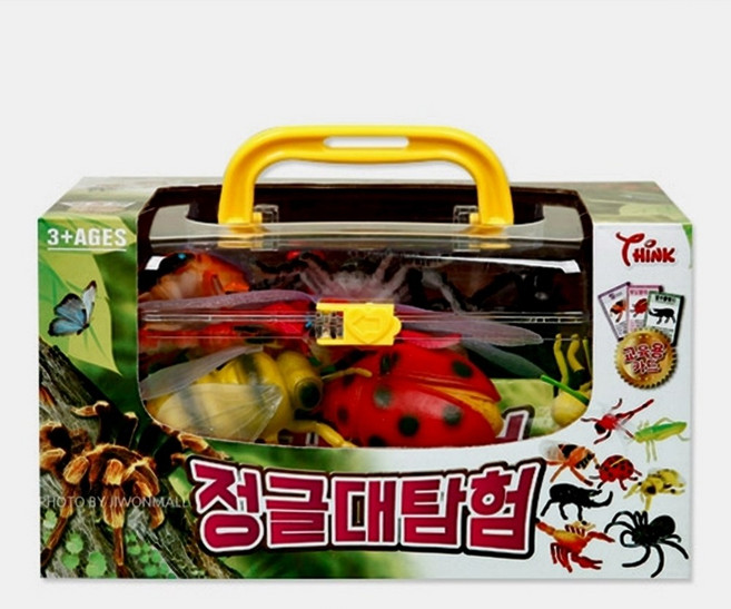 학습용 곤충 모형 미니어처 자연 학습 놀이 교구, 1개