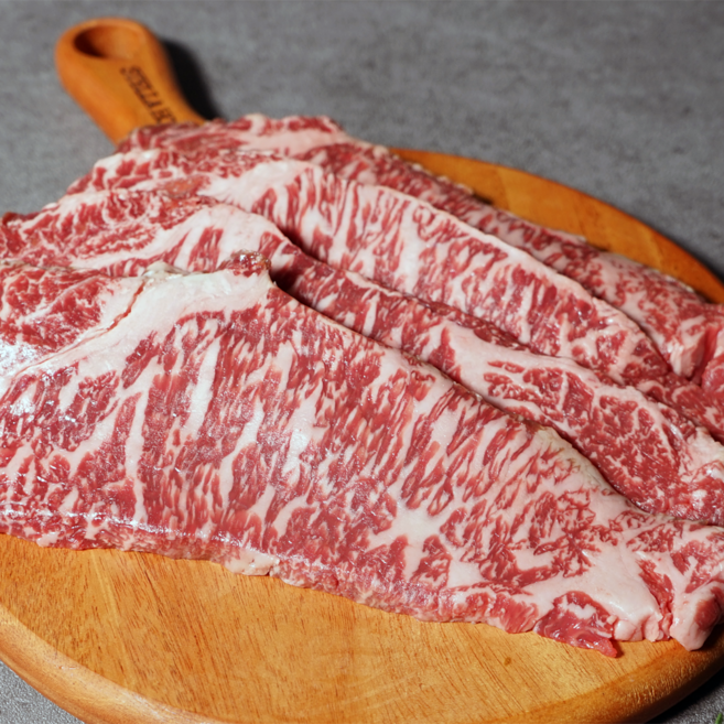 [마장동직영]한우암소1+이상12종 모음 등심 안심 살치, 채끝300g, 300g, 1개