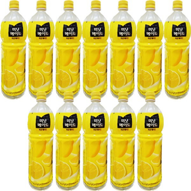 미닛메이드)레몬에이드1.5Lx12개, 12개