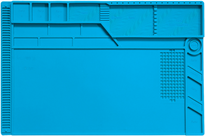 실리콘 작업 납땜 정전기 방지 절연 매트, 울트라