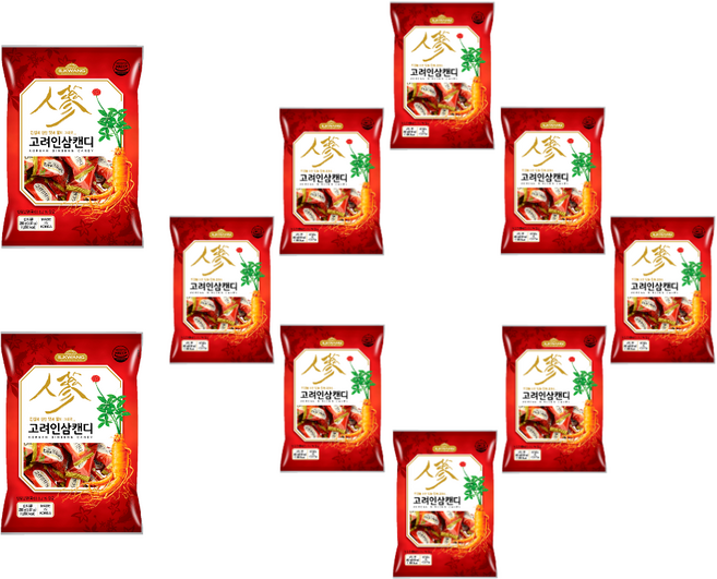 일광 고려인삼캔디 1box (280gx 10개), 10개, 280g