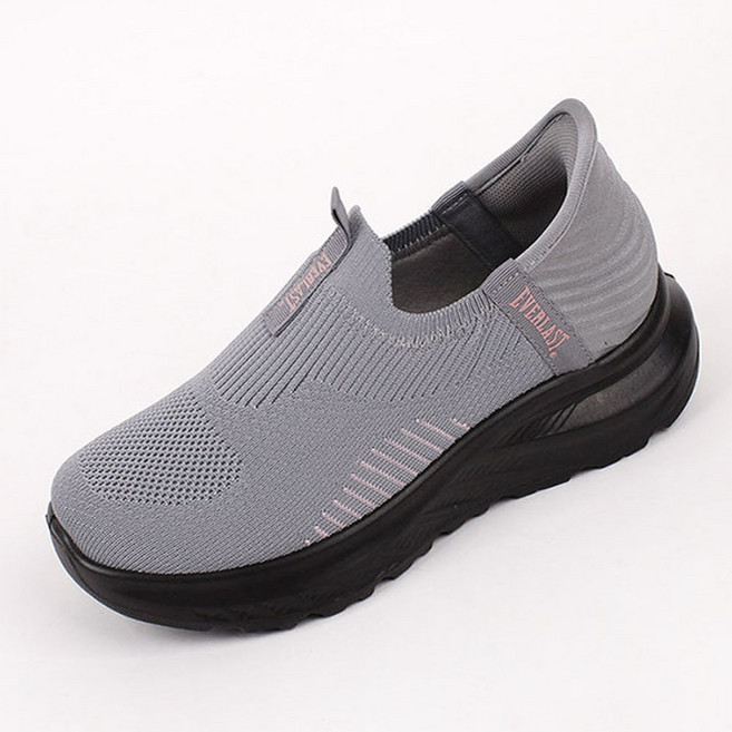 에버라스트 남성 여성 슬립온 경량 쿠션 운동화 캐주얼 끈없는 스니커즈 런닝화 워킹화 조깅화 매쉬 니트 발편한 신발 패션 데일리 슈즈 단화