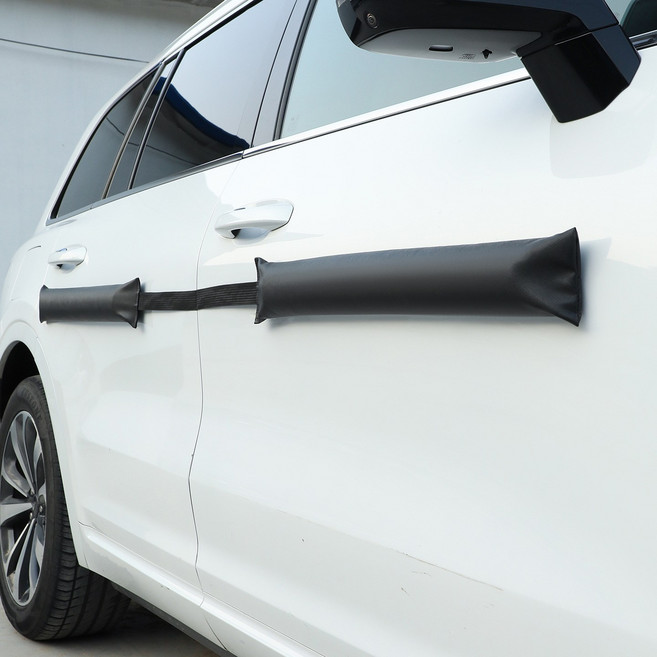 자동차 자석형 문콕방지 도어 가드 자석 스펀지 패드 카니발 쏘렌토 싼타페, 1개, 블랙(양쪽면,한대분)