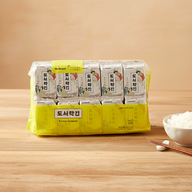 노브랜드 도시락김(20봉), 100g, 1개