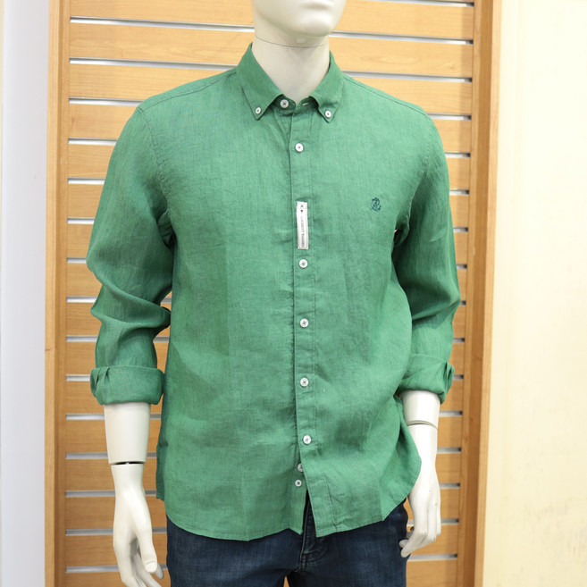 [INDIAN] 린넨 100 솔리드 남방 MUO NL5S2301