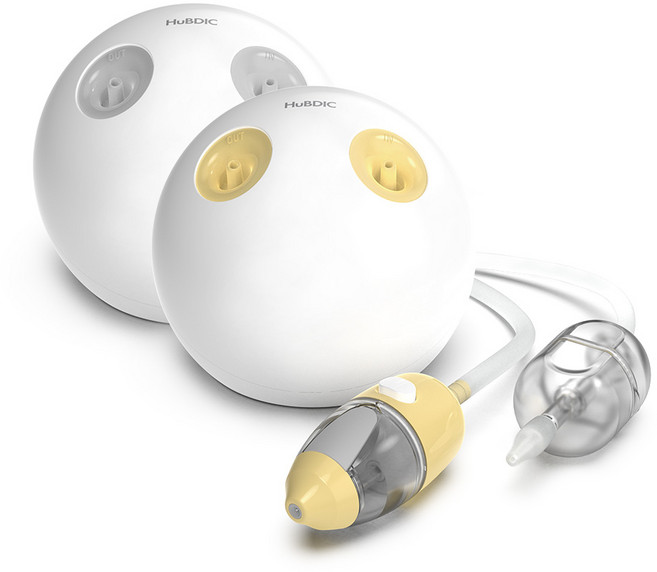 휴비딕 전동식 콧물흡입기 크린노즈 인아웃 HNA-1000, 그레이, 1개, HNA-1000G