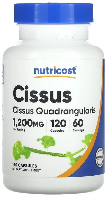뉴트리코스트 Nutricost Cissus 120 Capsules 600 mg per Capsule, 120정, 1개 - 쿠팡