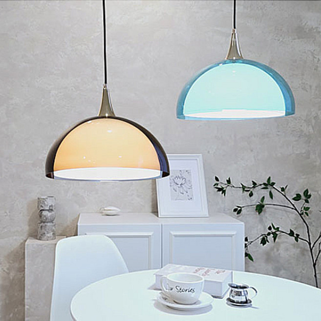 크로즈 1등 펜던트조명 식탁등, 브라운