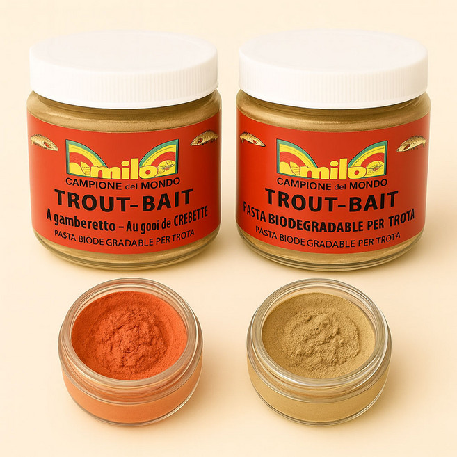 땡보낚시 송어 미끼 떡밥 새우맛 파워베이트 먹이, 살구, 1개