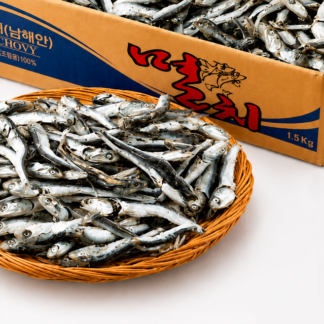 팜마마 국물용 대멸치 국내산 통영 다시멸치 주바, 3박스, 1.5kg