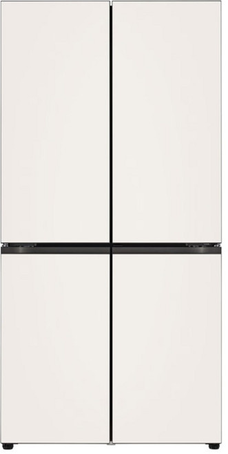 LG전자 오브제컬렉션 4도어 냉장고 미스트 베이지 H875GBB111