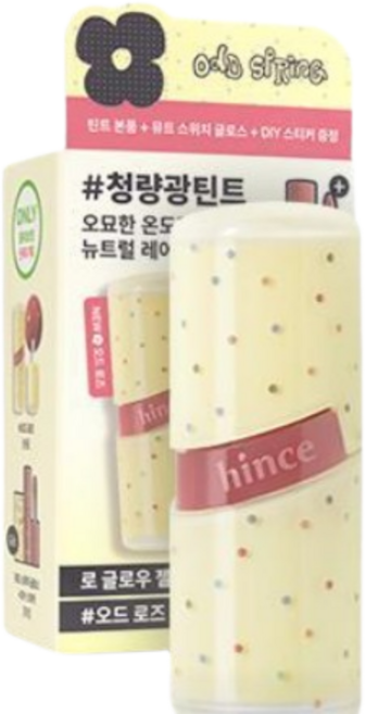 힌스 로 글로우 젤 틴트 오드스프링에디션 기획 (오드로즈+미니글로스), +미니글로스, 1개, 34 오드로즈