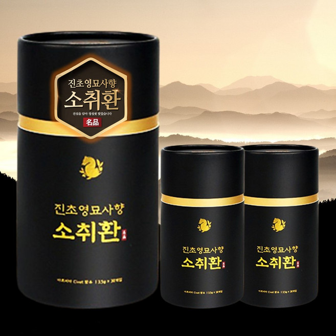 진초영묘사향 소취환 30환 x 1박스 사향 영묘사향단 명절선물, 1개