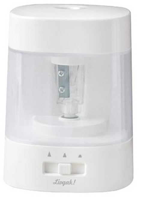Livgak 千石 電動削鉛筆機, 1個, 白色