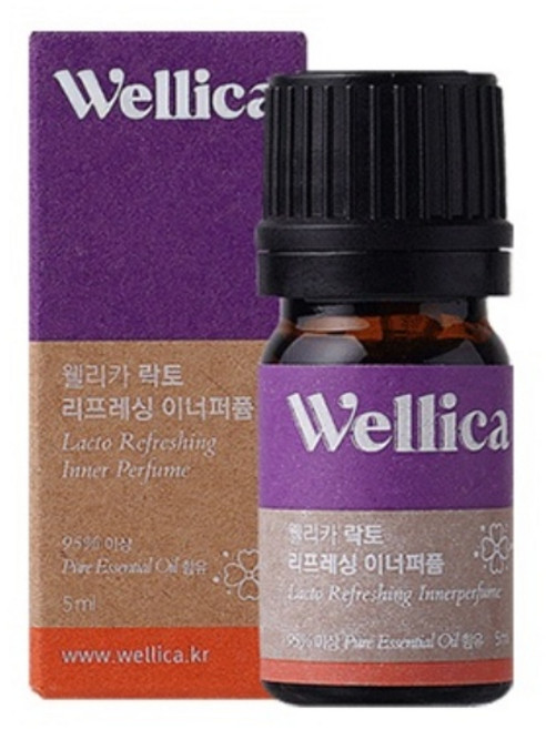 웰리카 락토 리프레싱 이너퍼퓸, 5ml, 1개