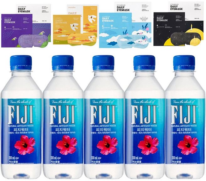 [온열안대 랜덤1매증정] 피지워터, 48개, 330ml