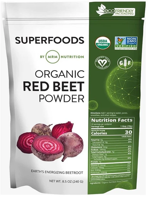 엠알엠 MRM 레드 비트 파우더 240g 비트분말, 1개 - 쿠팡