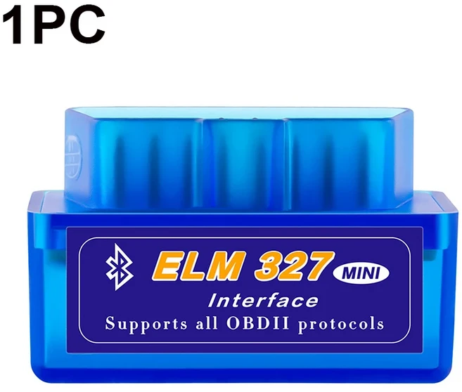 미니 Elm327 v1.5 Obd 운전 행동 진단 도구 블루투스 인터페이스 스캐너 코드 리더 체크 엔진, 02 1PC