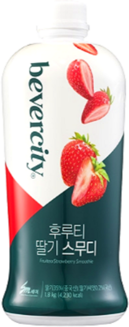 베버시티 후루티 딸기스무디, 1.8kg