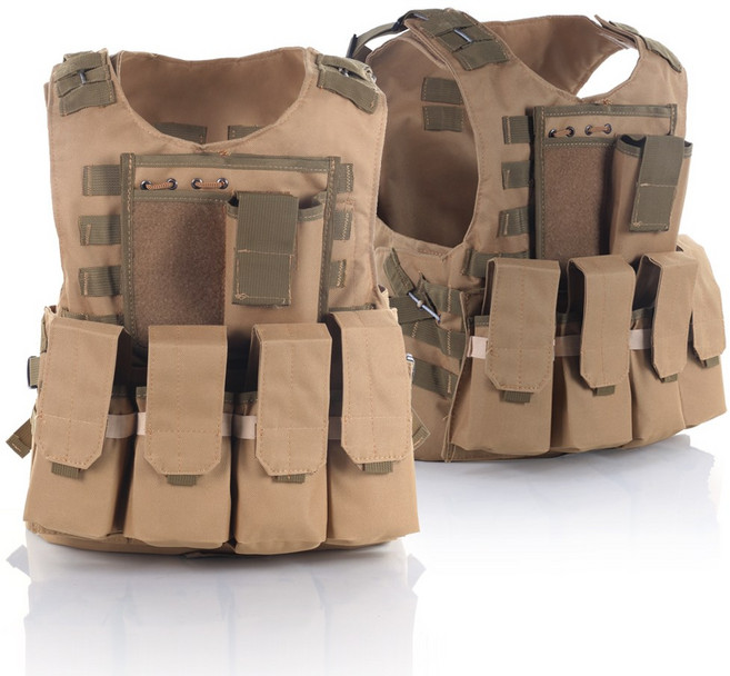 전술 밀리터리 조끼 택티컬 TACT 008 군용조끼 3종, 3. 카키, 1개