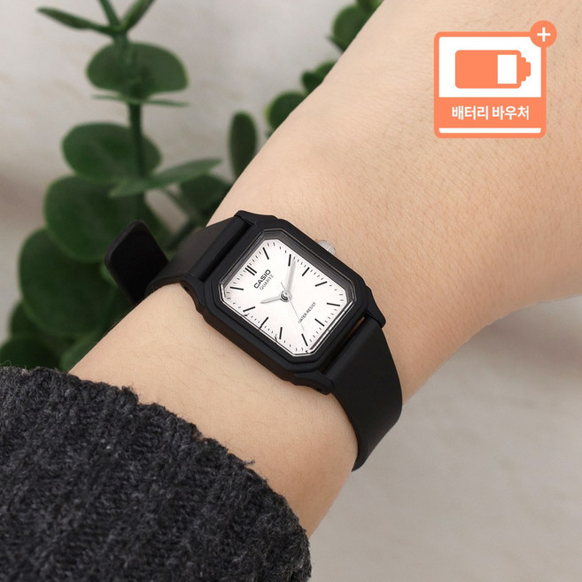 카시오 여성 아날로그 손목 시계