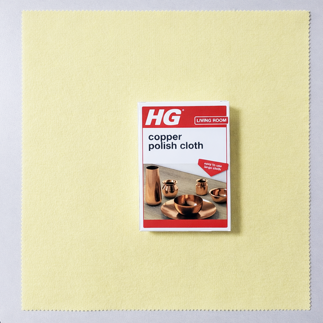 에이치지 극세사 구리 폴리싱천 황동 놋그릇 신주 브라스 세척 동전 광택제, 1개