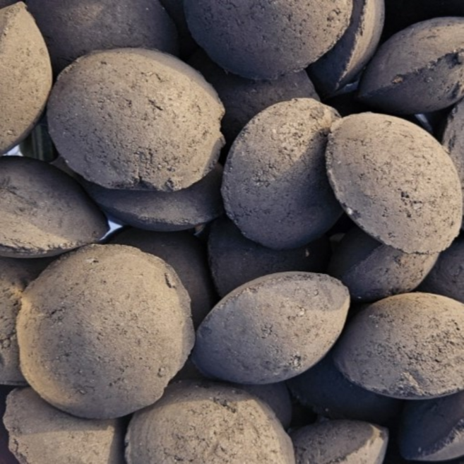 (파니) 야자 숯 10kg 대용량 브리켓 바베큐숯 캠핑숯, 1개