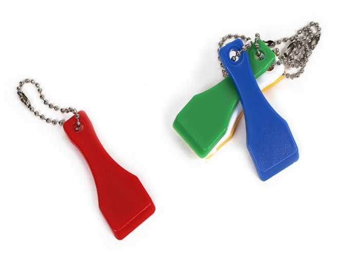 복권 스크래퍼 스티커제거스크래퍼 긁개, 1개