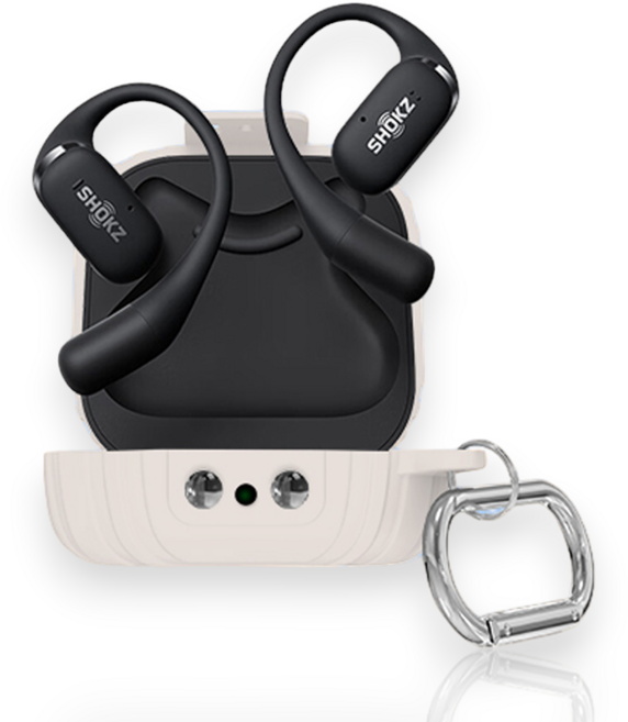 샥즈 오픈핏 T910 컬러 하우징 슬림핏 케이스, BEIGE