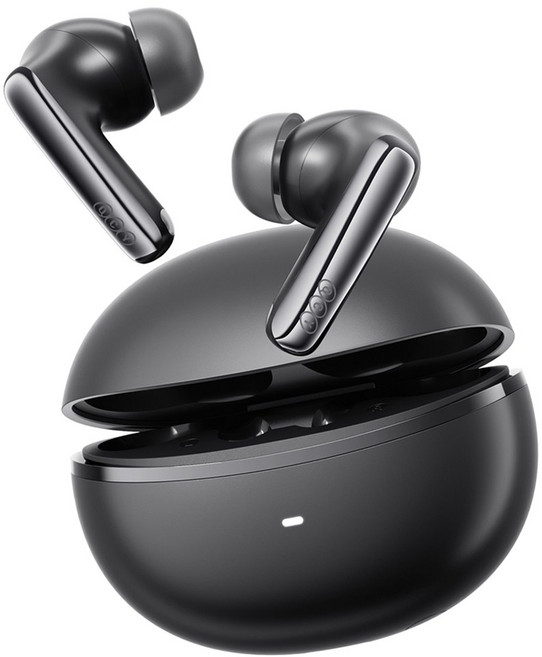 QCY 멜로버즈 N70 무선 블루투스 이어폰, 미드나이트 블랙, HT18