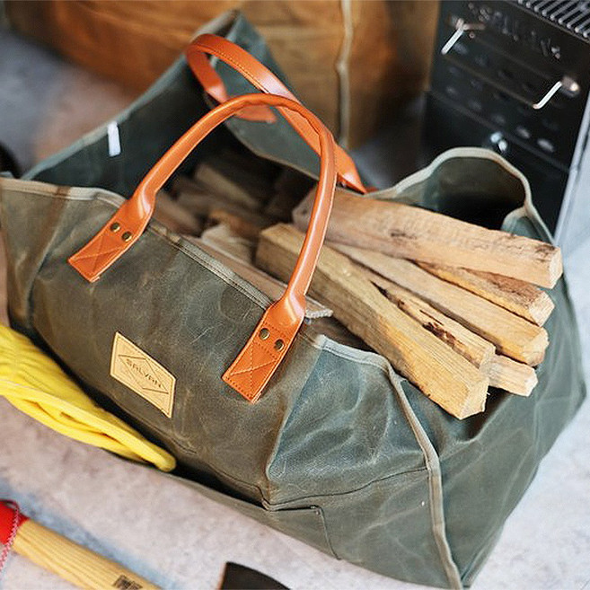 살반 캠핑 장작가방, 카키