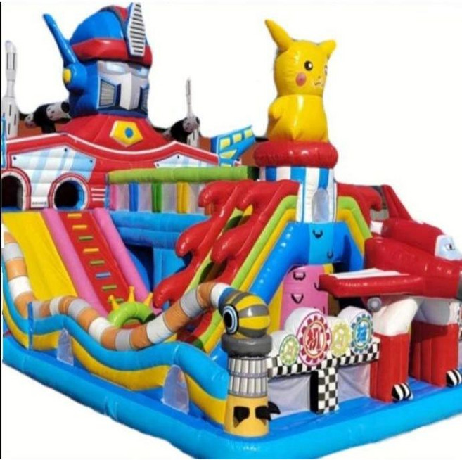 에어바운스 야외용 대형 풍선 나라성 캐슬광장 놀이터 상업 매트리스 새로운 주문 제작 어린이, 1개