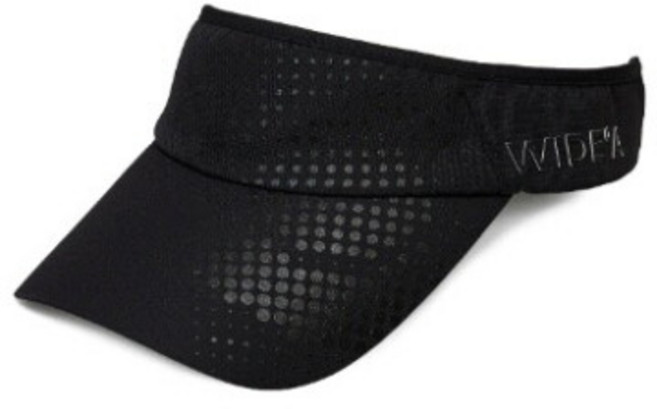 [와이드앵글] 골프썬캡 KQJ WMP26C02Z1 남성 TO 시그니처 투어 바이저 (Black), 사이즈:58, 상세 설명 참조