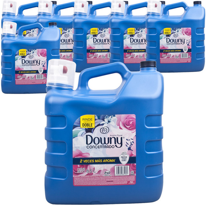 다우니 초고농축 아로마 플로럴 섬유유연제 본품, 8.5L, 7개