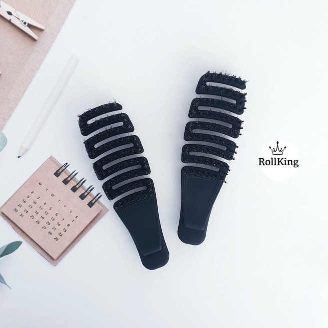 [롤킹] 미쏠 돈모 벤트 브러쉬 작은사이즈 미니 휴대용 드라이 브러쉬, 1개