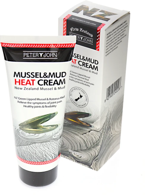 뉴질랜드 피터앤존 머슬&머드 히트 근육마사지 크림 200ml, 1개 - 쿠팡