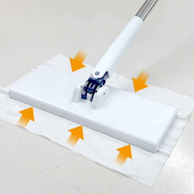퀸마루 밀대 막대 걸레 청소포 호환 침대밑 바닥 청소, 1개