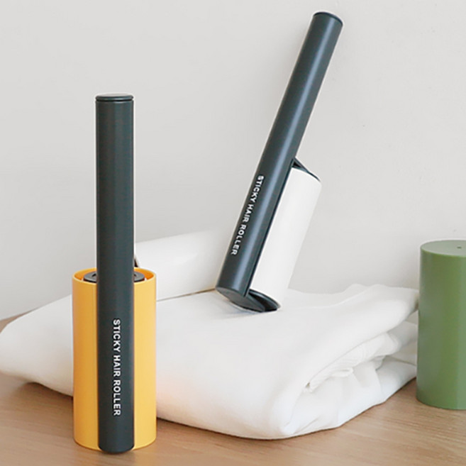 미니 돌돌이 본품 리필3p 케이스 휴대용돌돌이 테이프, 그린, 1개