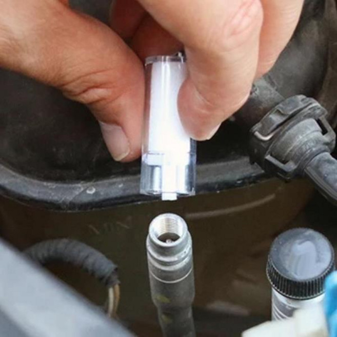 자동차 냉매 오일 분석기 냉동 오일 테스트 장비 자동차 에어컨 오일 감지기 R134a/R1234yf 시스템용, 01 빠른, 1개