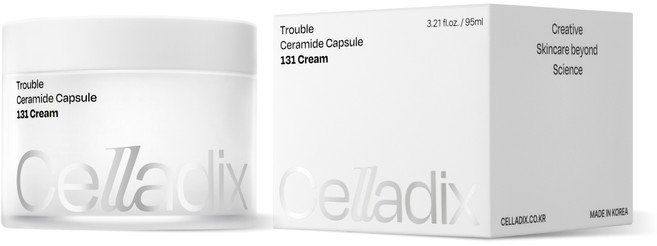 셀라딕스 트러블 세라 캡슐 131 크림 히알루론산 장벽성분 2종 판테놀 비타민E 함유, 1개, 95ml