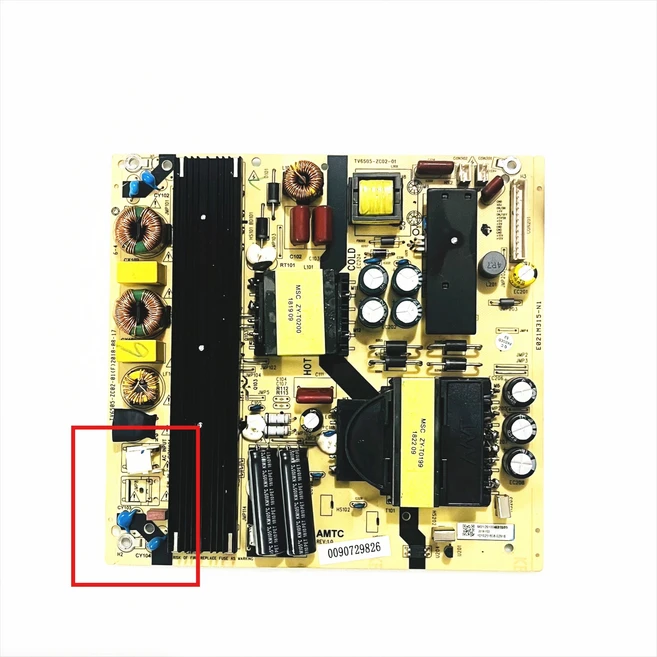 호환 하이얼 LS65AL88A81 LS65A31 전원 보드 TV6505-ZC02-01 용 0090729826, 01 White power socket