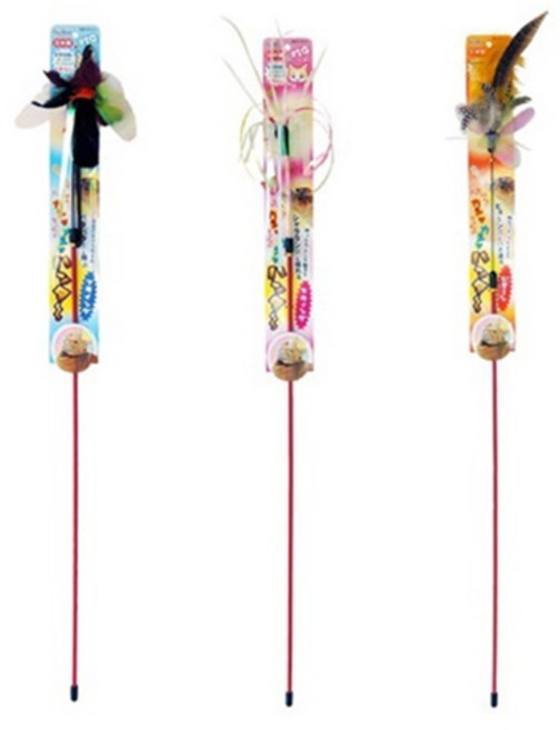 펫츠루트 고양이 장난감 카샤카샤 헌터(3종), 분홍 스윙